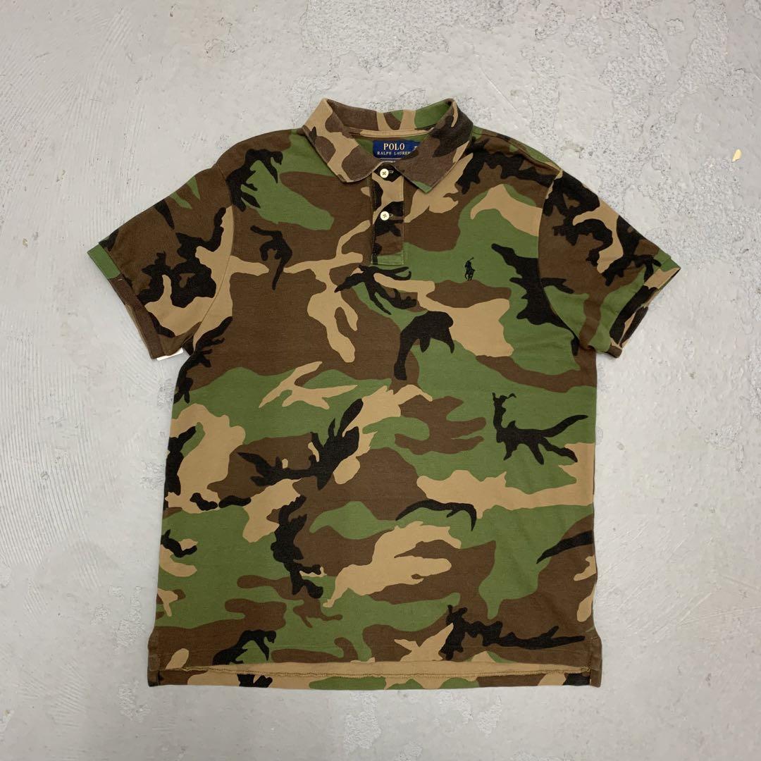 GB755 【ポロシャツ】 POLO RALPH LAUREN 迷彩