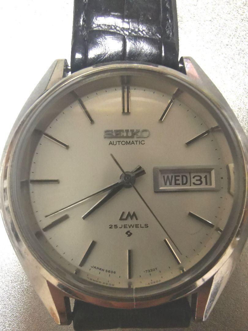 SEIKO LM 25JEWELS オートマチック 腕時計 稼働品