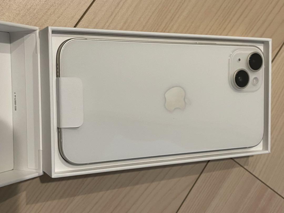 Apple iPhone 14 スターライト　ゆう iPhone 14 Plus 128GB - スターライト（SIMフリー）[整備済製品