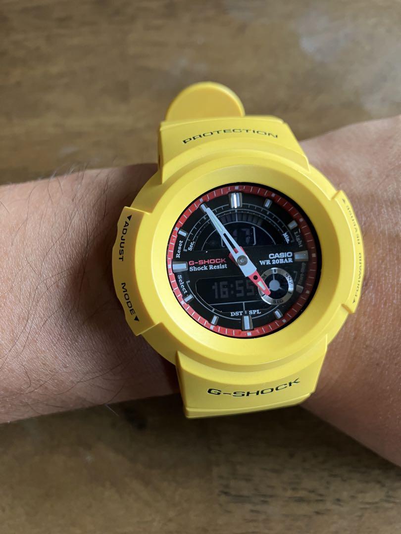 CASIO カシオ　AW-582E　イエロー CASIO G-SHOCK AW-582E カシオ イエロー