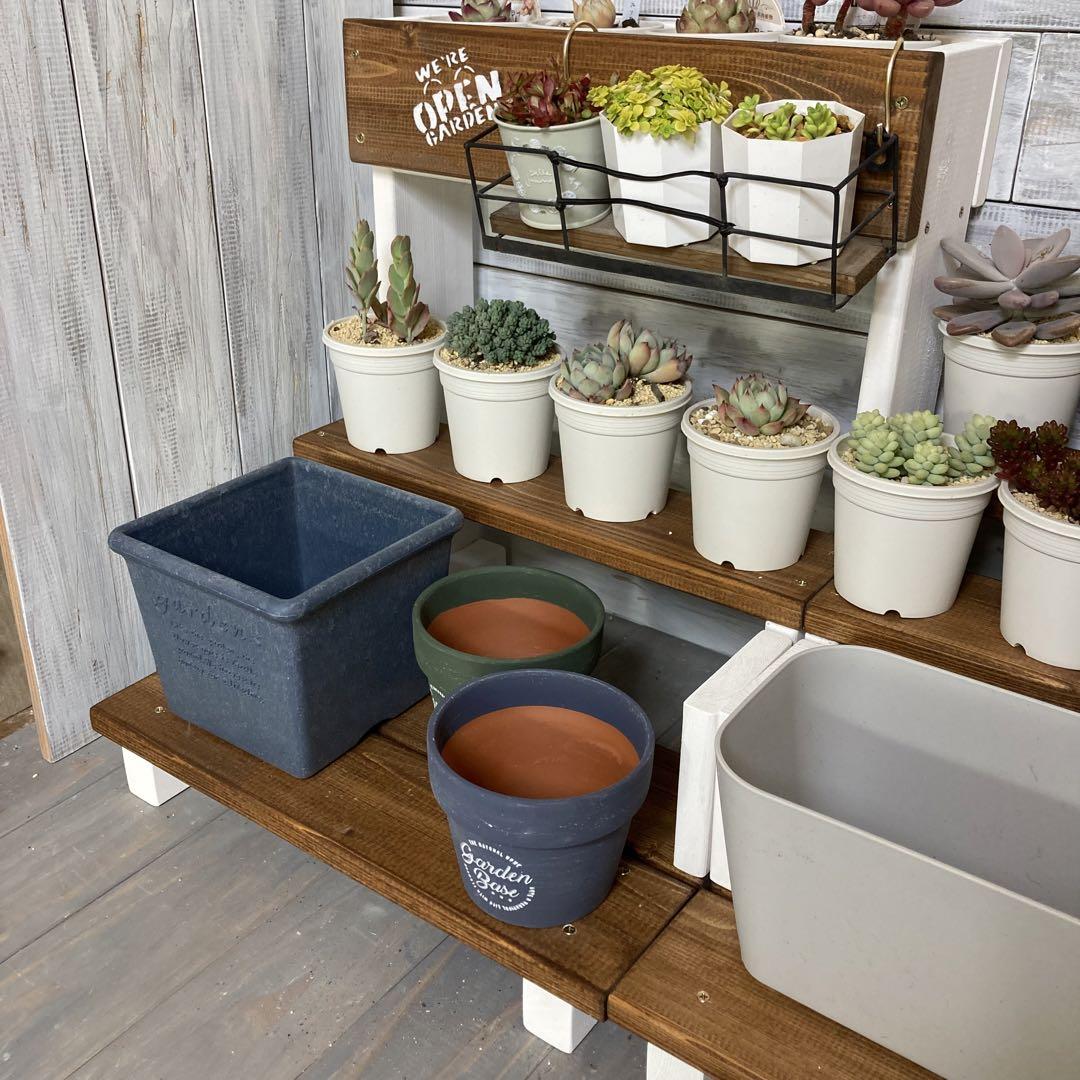 G6 ウッドプランター多肉植物 多肉植物棚 花台 整理棚 収納棚 ガーデン Amazon.co.jp: フラワースタンド 花台 プランタース 木製