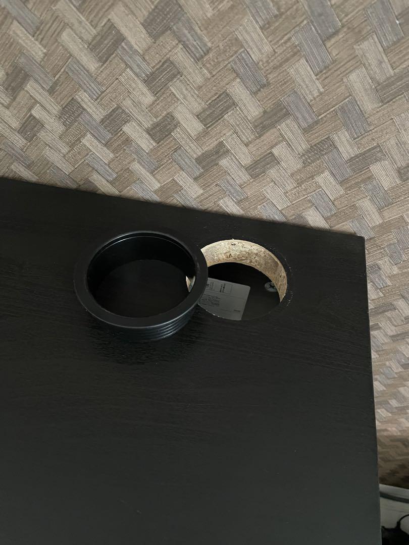 【たのメル便】IKEA  デスク　MICKE ミッケ　ブラックブラウン
