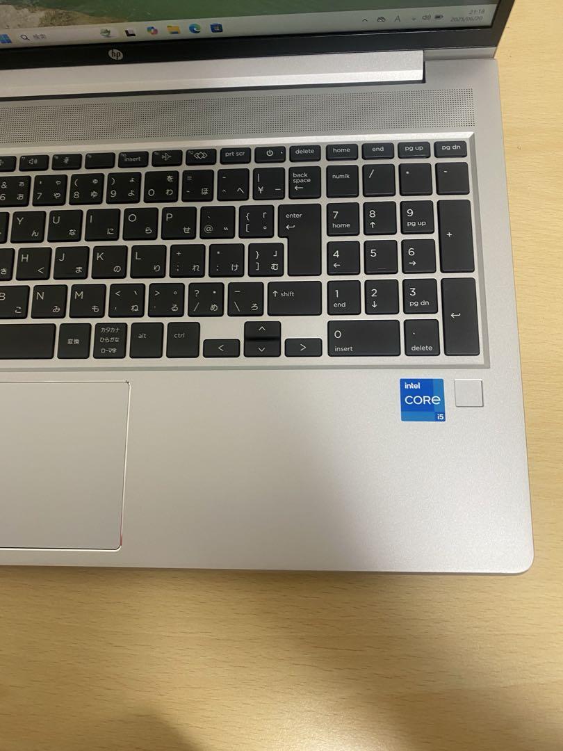 美品 HP ProBook 450 G8 第11世代i5 ノートパソコン