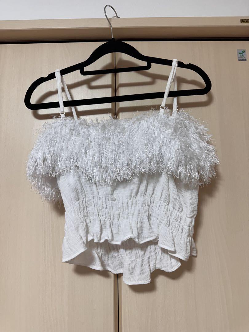lilybrownフリルキャミソール LILY BROWN｜レースフリルキャミトップス | Rakuten Fashion