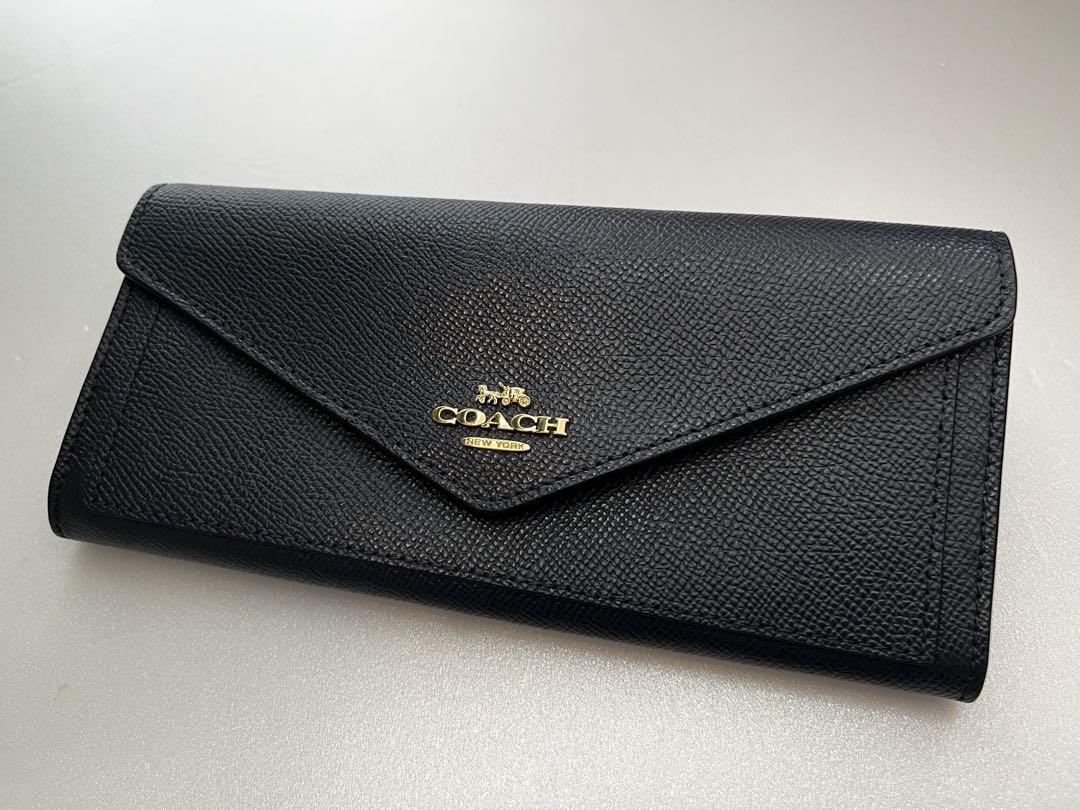 COACH コーチ　長財布 ＊紺＊美品