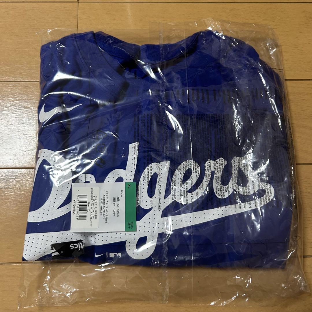 大谷翔平　ドジャース　東京シリーズ　記念Tシャツ　XL