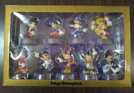 東京ディズニーランド 20周年 歴代ミッキー　フィギュア