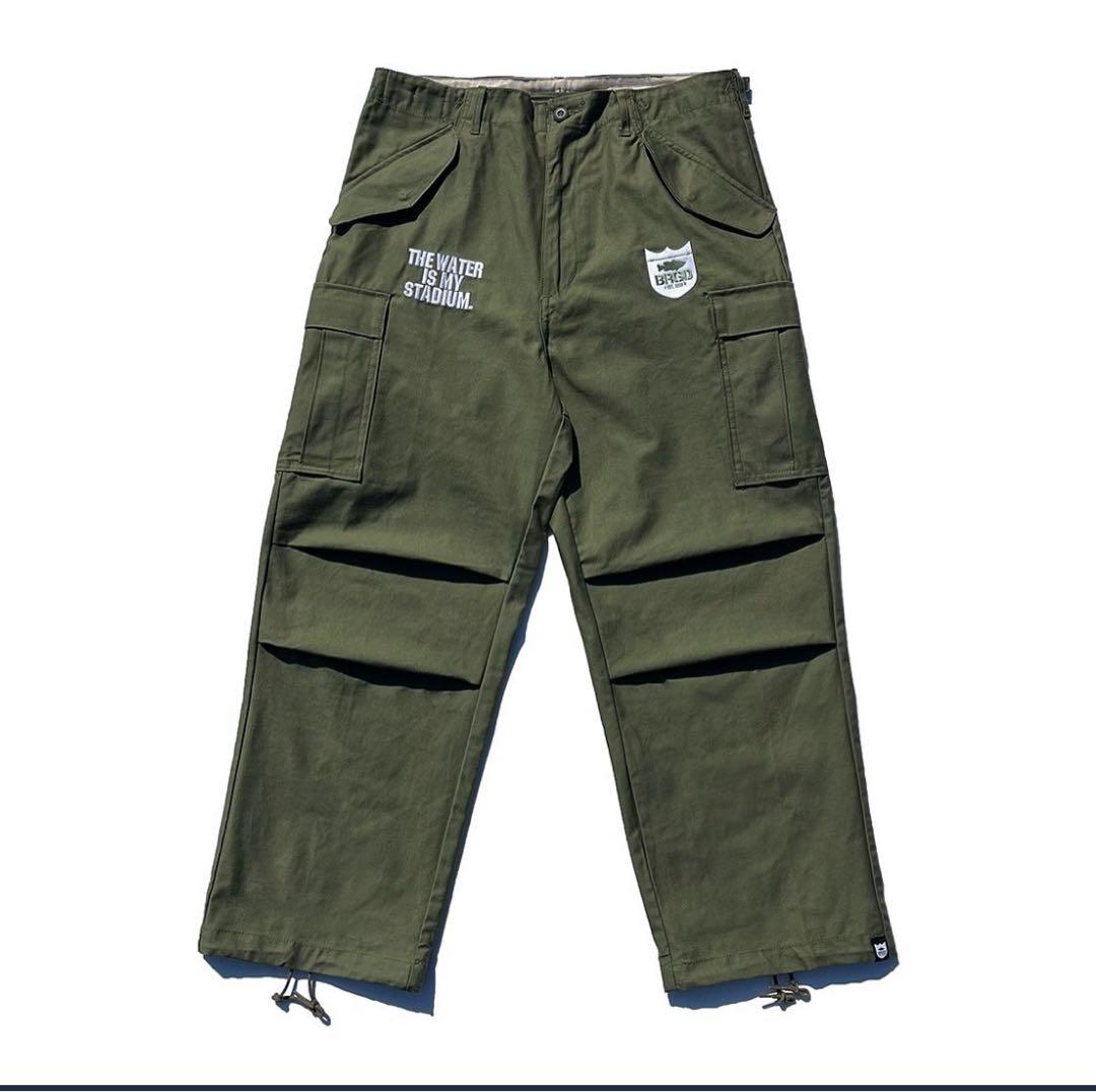 バスブリゲードBRGD M-65FIELDCARGO PANTS - OLIVEXL LL BASS BRIGADE