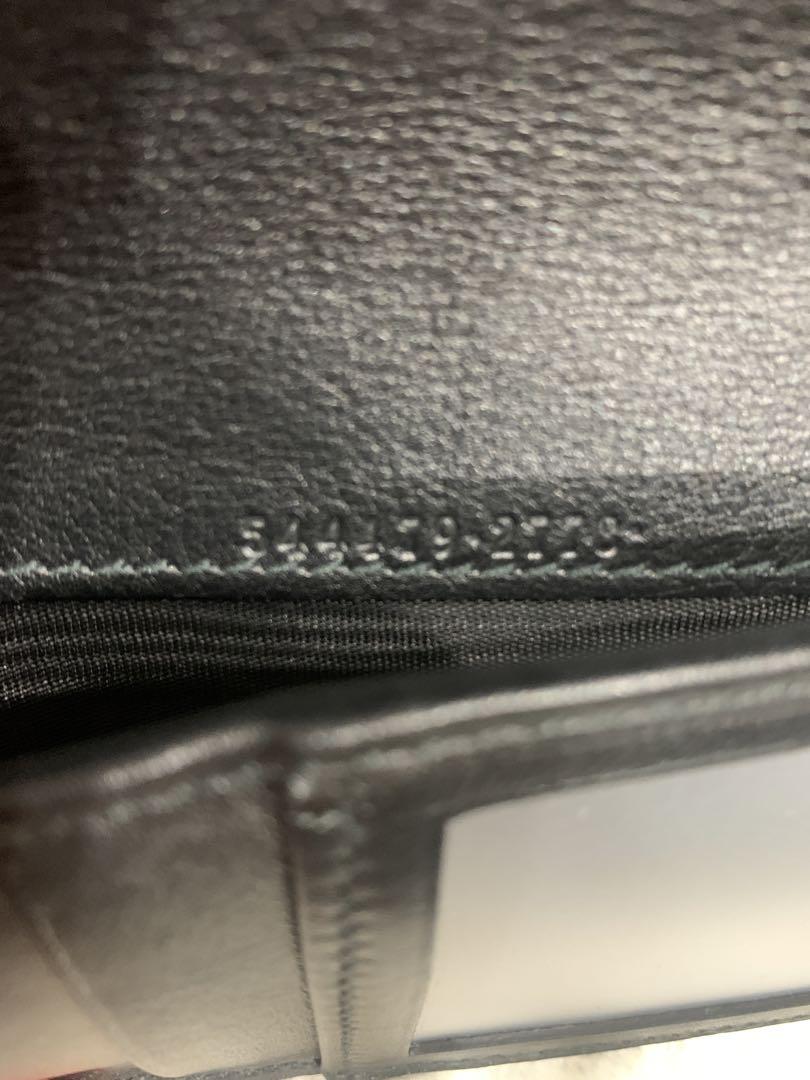 【正規品、新品】GUCCI グッチ　長財布　メンズ　黒　プレゼント　シンプル