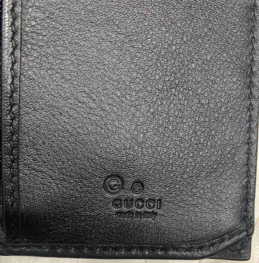 【正規品、新品】GUCCI グッチ　長財布　メンズ　黒　プレゼント　シンプル