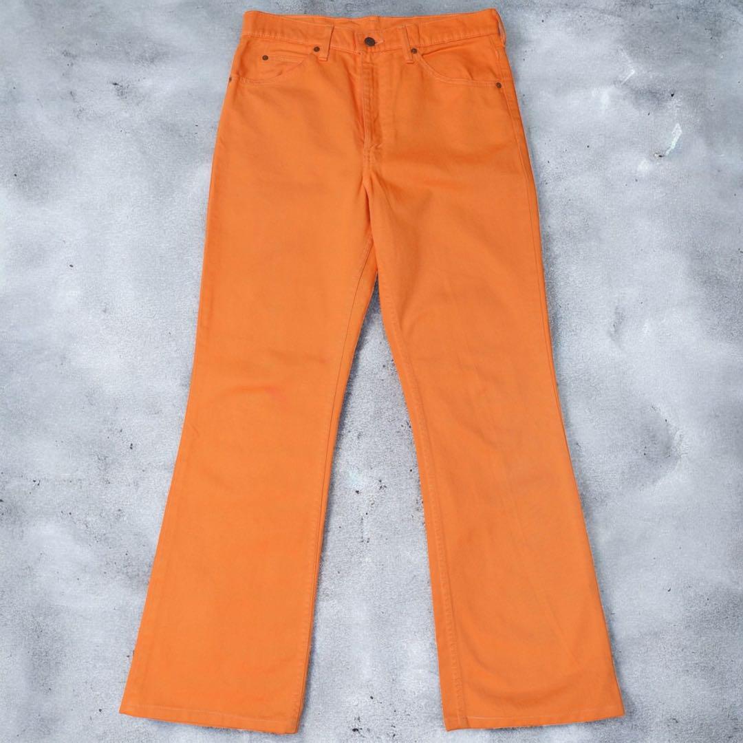 90s Levi s 517フ パンツ オレンジ VINTAGE W33