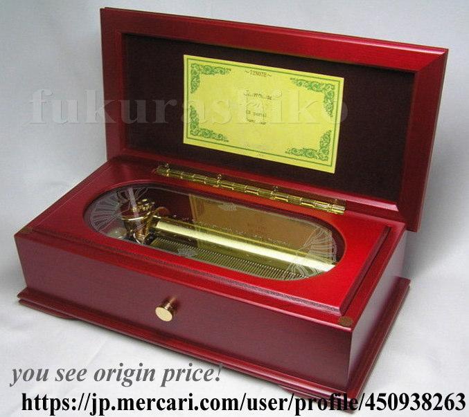 新品72弁プッチーニ♪私のお父♪星は光♪誰も寝て　オルフェウス　オルゴール719
