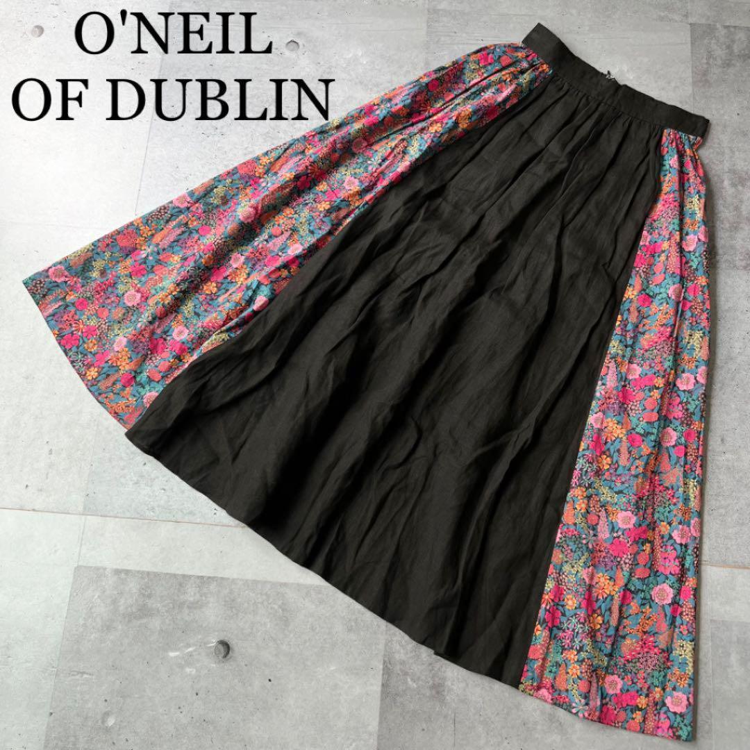 最も完璧な オニールオブダブリン リネン リバティロングスカート