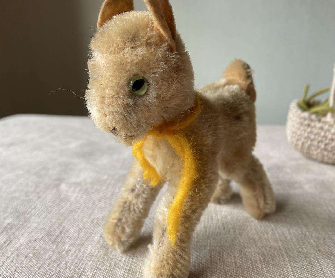 ヴィンテージ　シュタイフ山羊 ジッキー Steiff Zicky 　ヤギ
