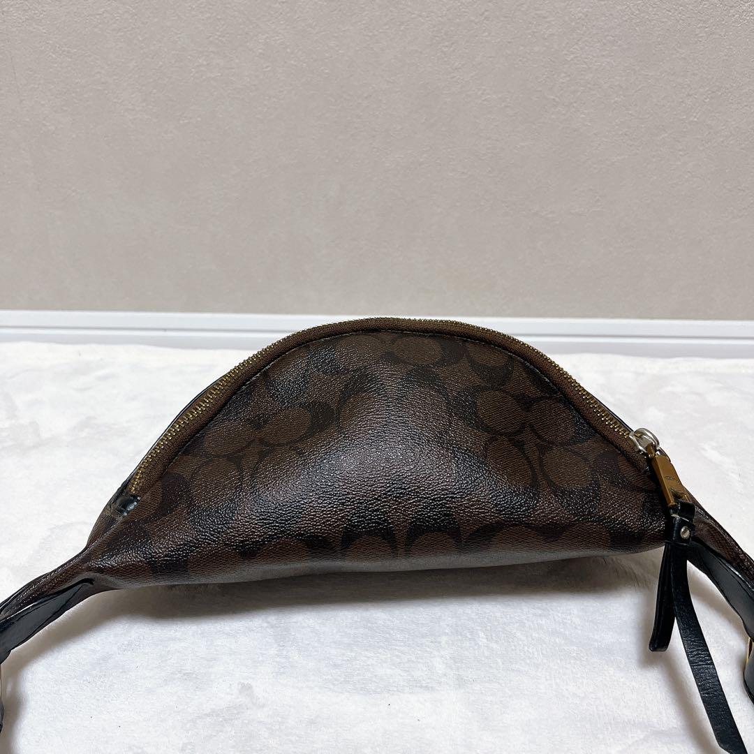 COACH コーチ シグネチャー ボディバッグ ウエストバッグ