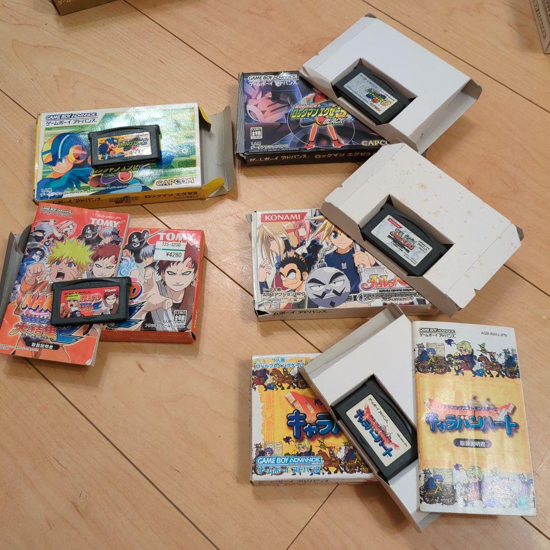 ゲームボーイアドバンスソフトセット全体的に状態が悪い YUZUMIYA_COM