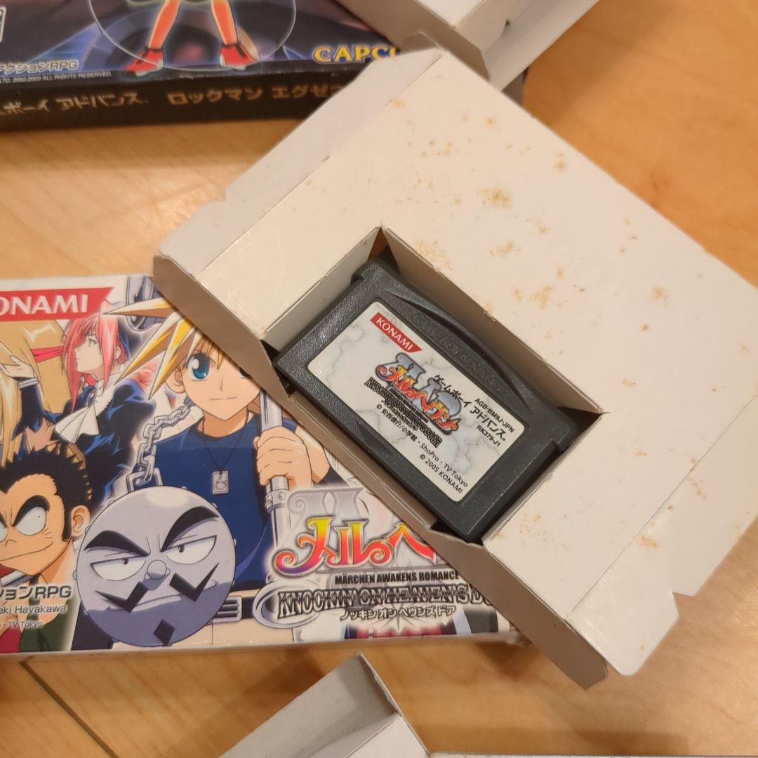 ゲームボーイアドバンスソフトセット全体的に状態が悪い