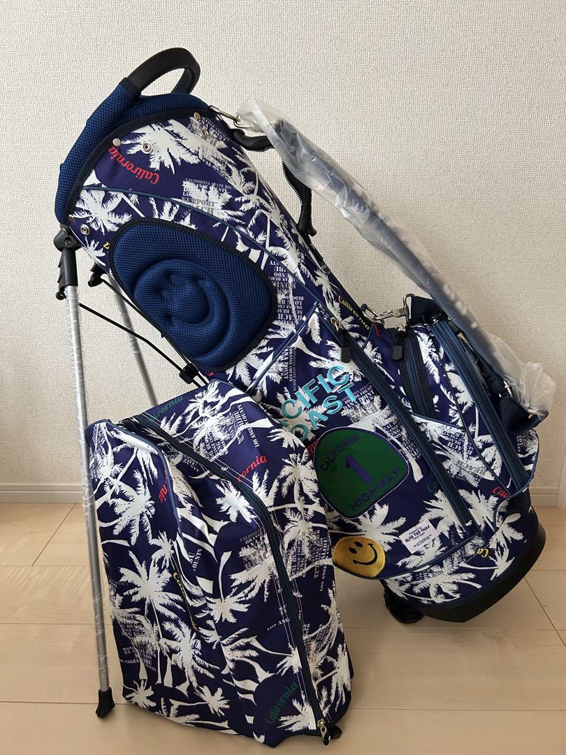 ブルーティーゴルフバッグ