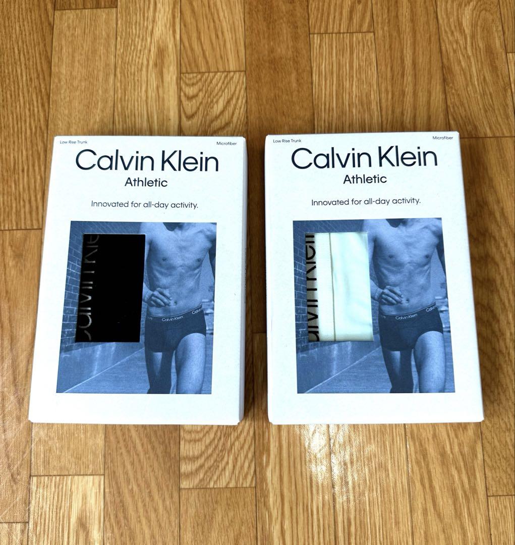 Calvin Klein Athletic ボクサーパンツ Mサイズ 2枚セット 8,000円