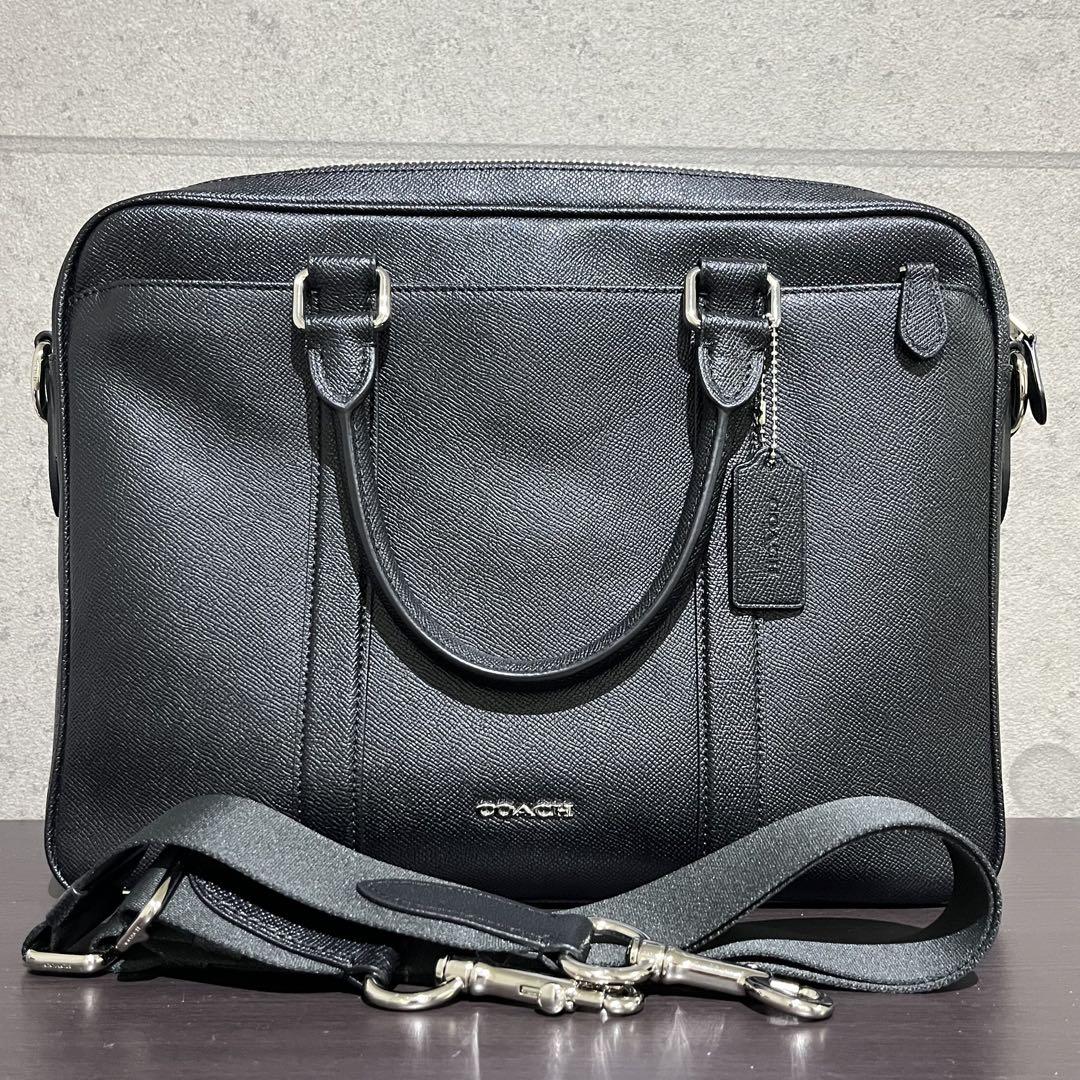 COACH ビジネスバッグ ブラック