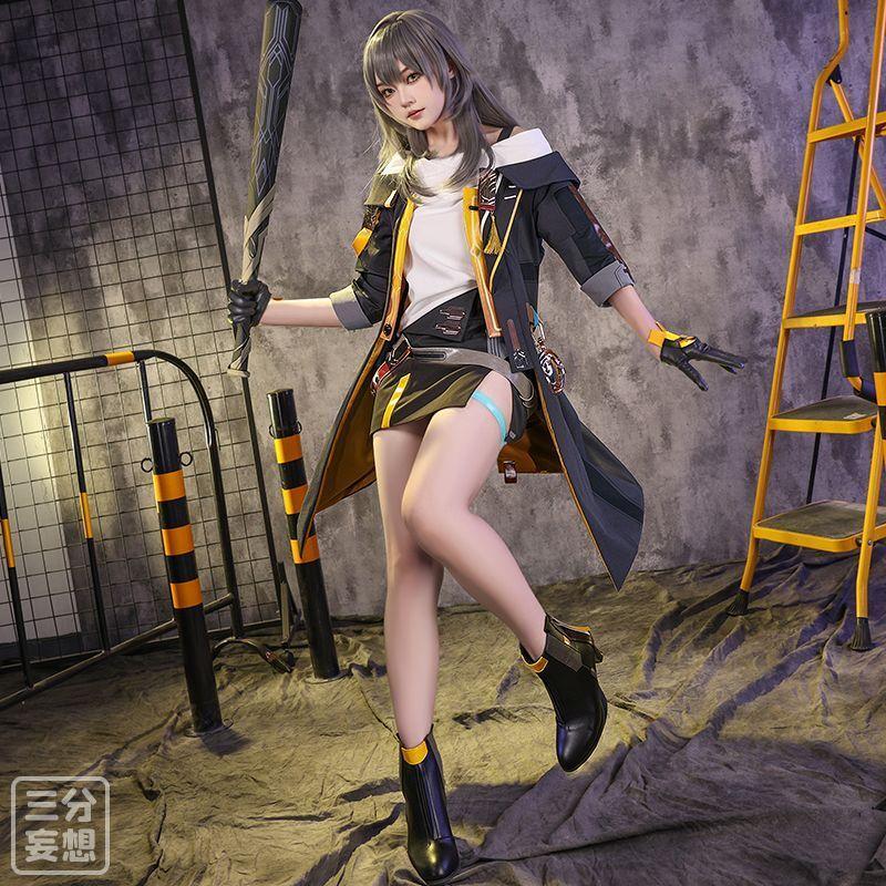 1/3 三分妄想 崩壊スターレイル コスプレ 開拓者 星 衣装+ウィッグ+靴
