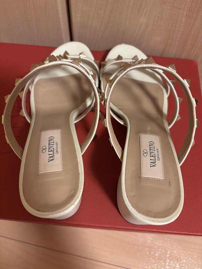 ヴァレンティノ Valent￼i￼no スタッズミュール 中ヒール 36 靴