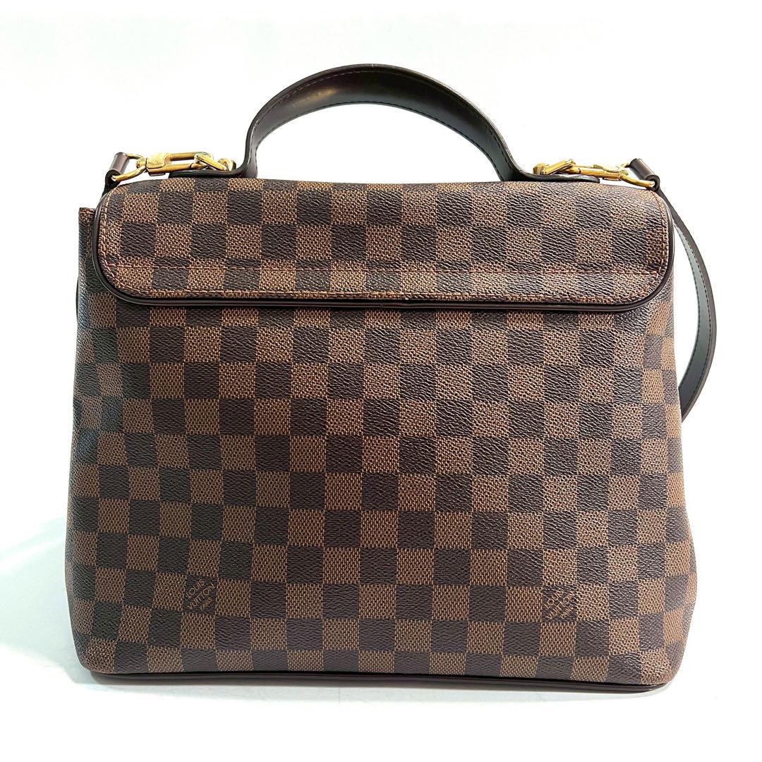 ルイ・ヴィトン ダミエ ベルガモ MM 2way バッグ N41168 LOUIS VUITTON ルイヴィトン ダミエ ベルガモMM 2WAY トート