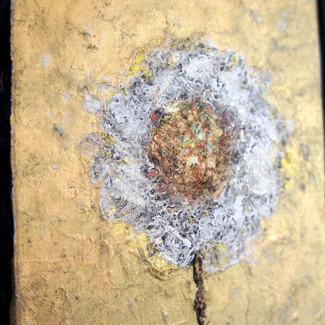 新品得価 内野隆文 現代美術 アート作品 額縁 rpOhT-m45427334358 花 絵画 アクリル画 超特価即納