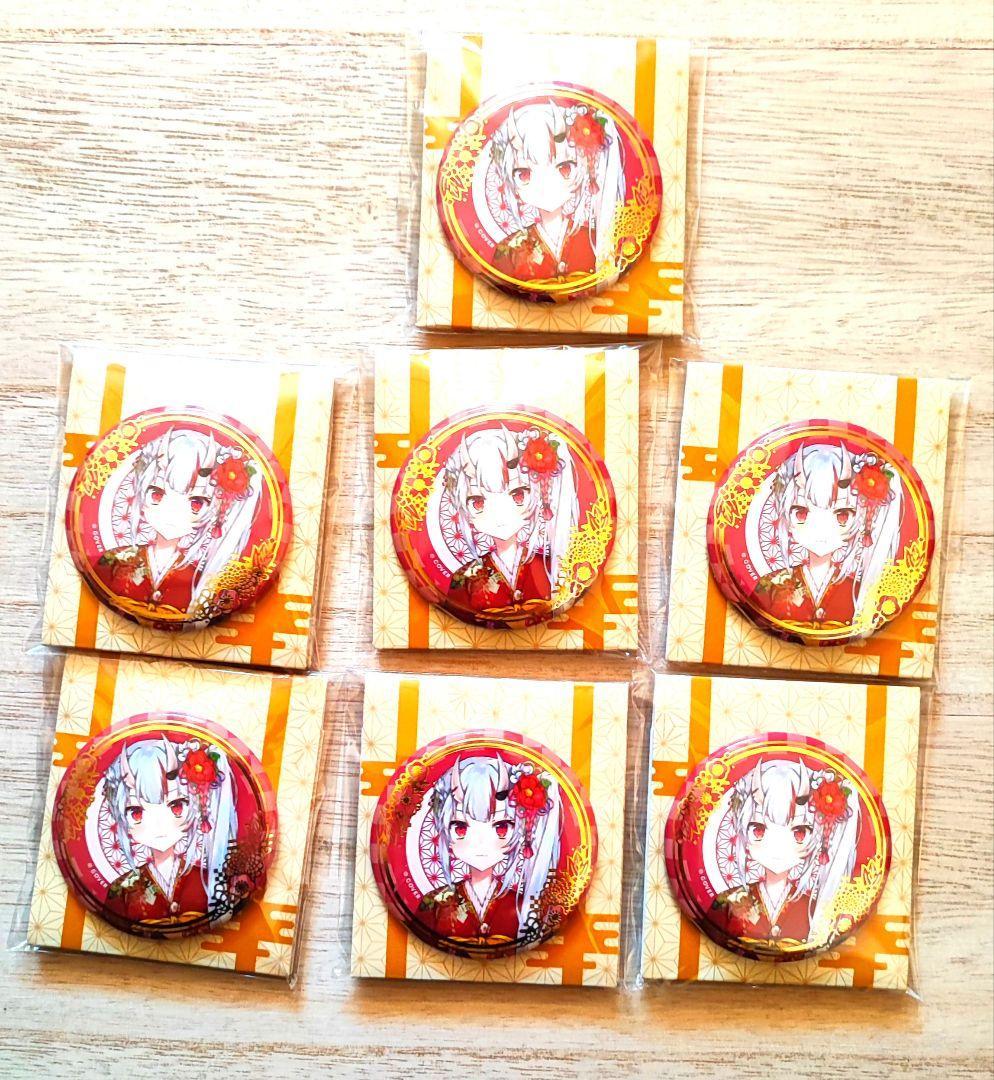 7個セット】ホロライブ 缶バッジ 正月 正月衣装 百鬼あやめ