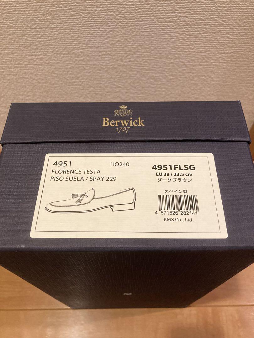 Berwick1707 バーウィック タッセルローファー