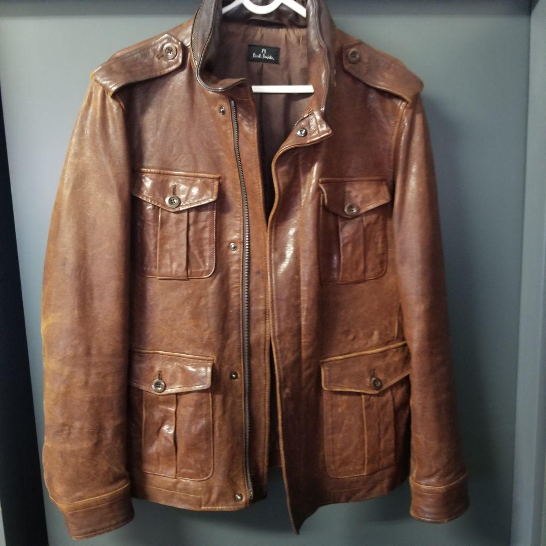PS Paul Smith レザージャケット メンズ ポールスミス