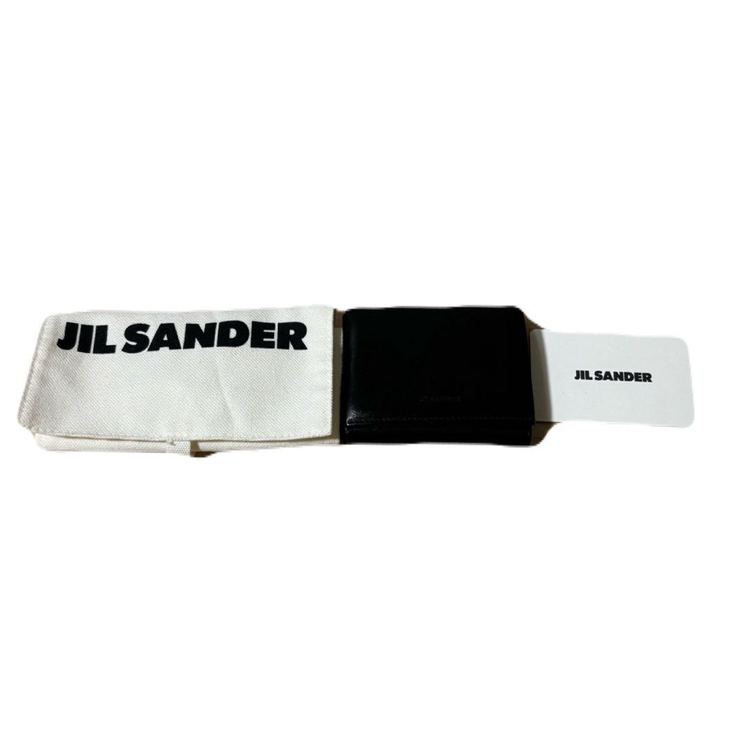 JIL SANDER Origami Wallet 三つ折り財布 ブラック