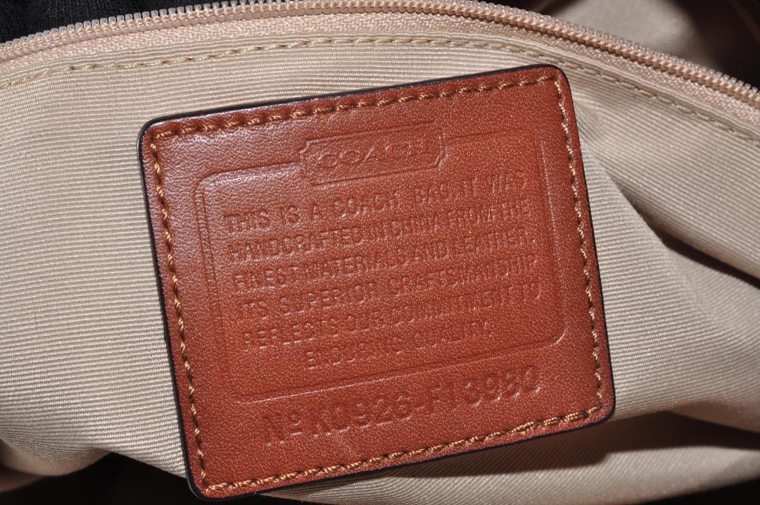 美品 COACH コーチ 13980 ワンショルダー シグネチャー ベージュ