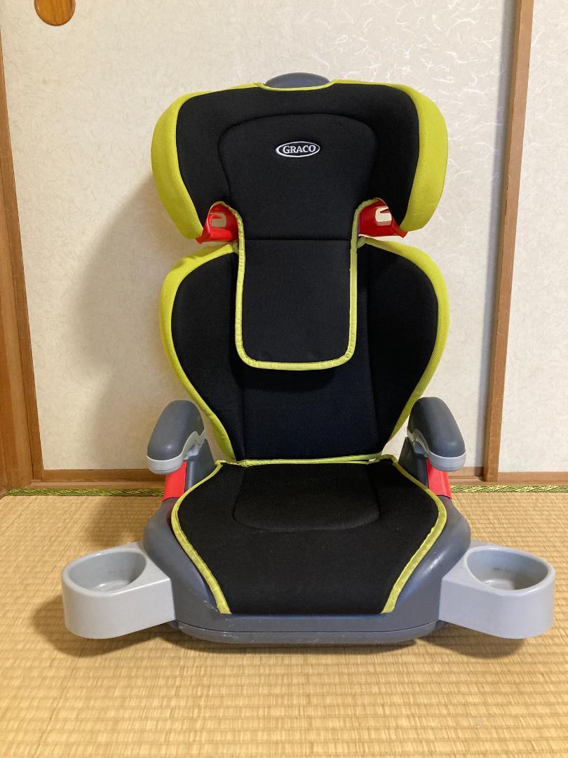 グレコ　ジュニアマキシ ジュニアシート 黒・黄色