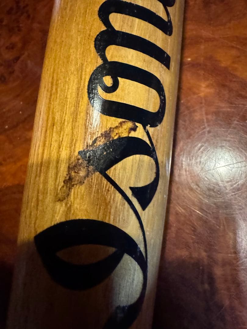 昭和レトロ ISONO製 落合博満サイン入りバット 小傷汚れあり - メルカリ