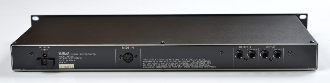 YAMAHA デジタルリバーブREV100