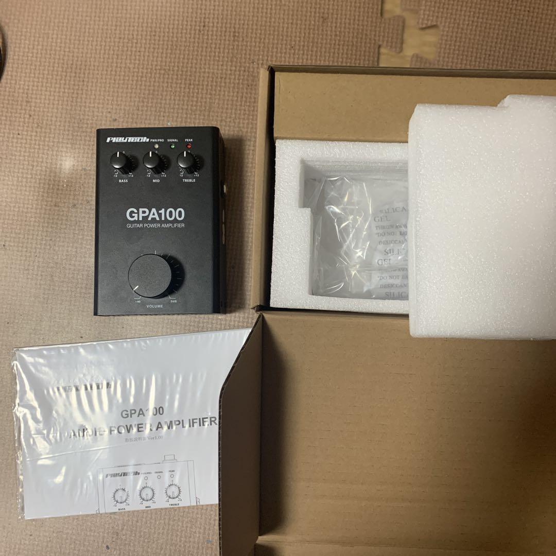 GPA100 ギター用パワーアンプ ほぼ新品】PlayTech GPA100 ギター用パワーアンプ - メルカリ