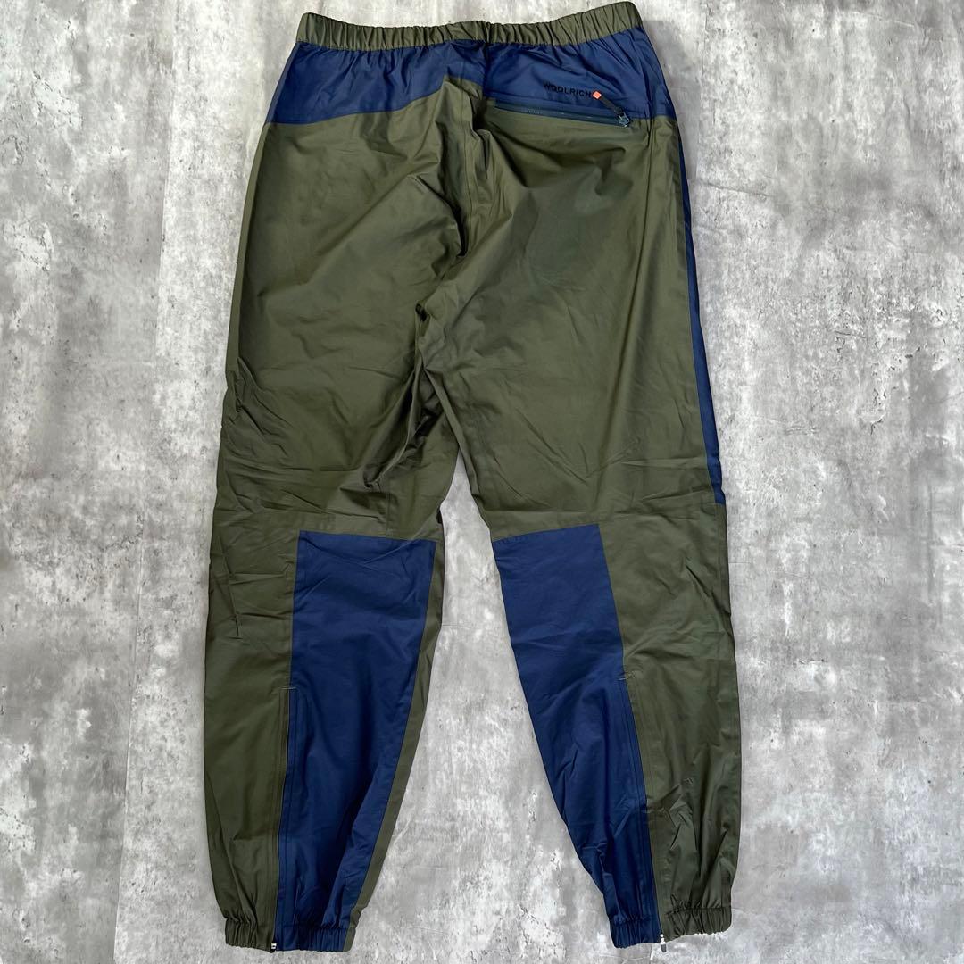 高い素材高い素材 WOOLRICH ナイロン カーゴパンツ ウエストゴム 美品