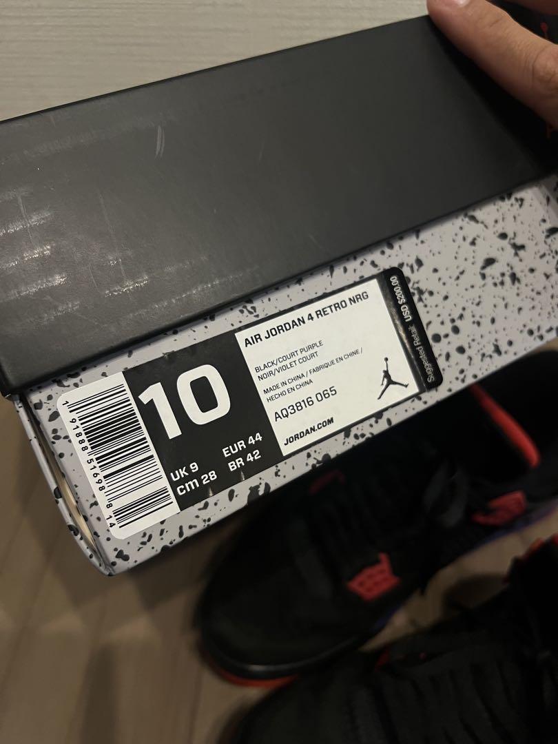 Air Jordan 4 Retro NRG サイズ10