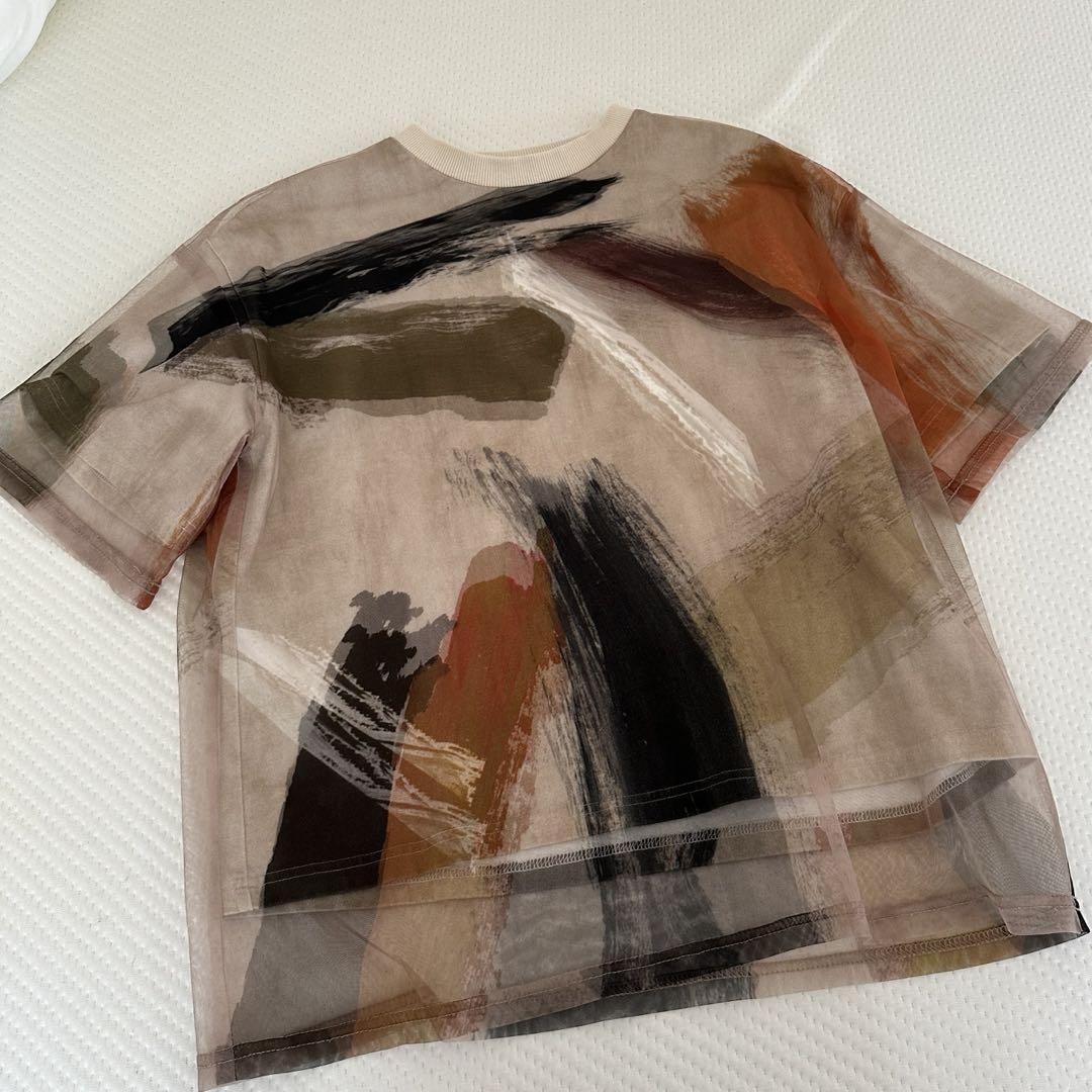 【美品】 AMERI LOUISE ART TEE