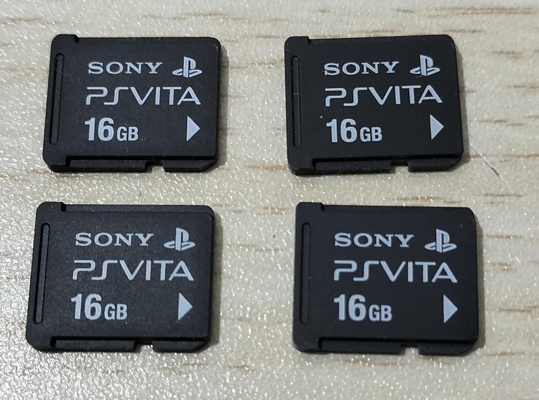 SONY PS VITA メモリーカード 16GB ×4