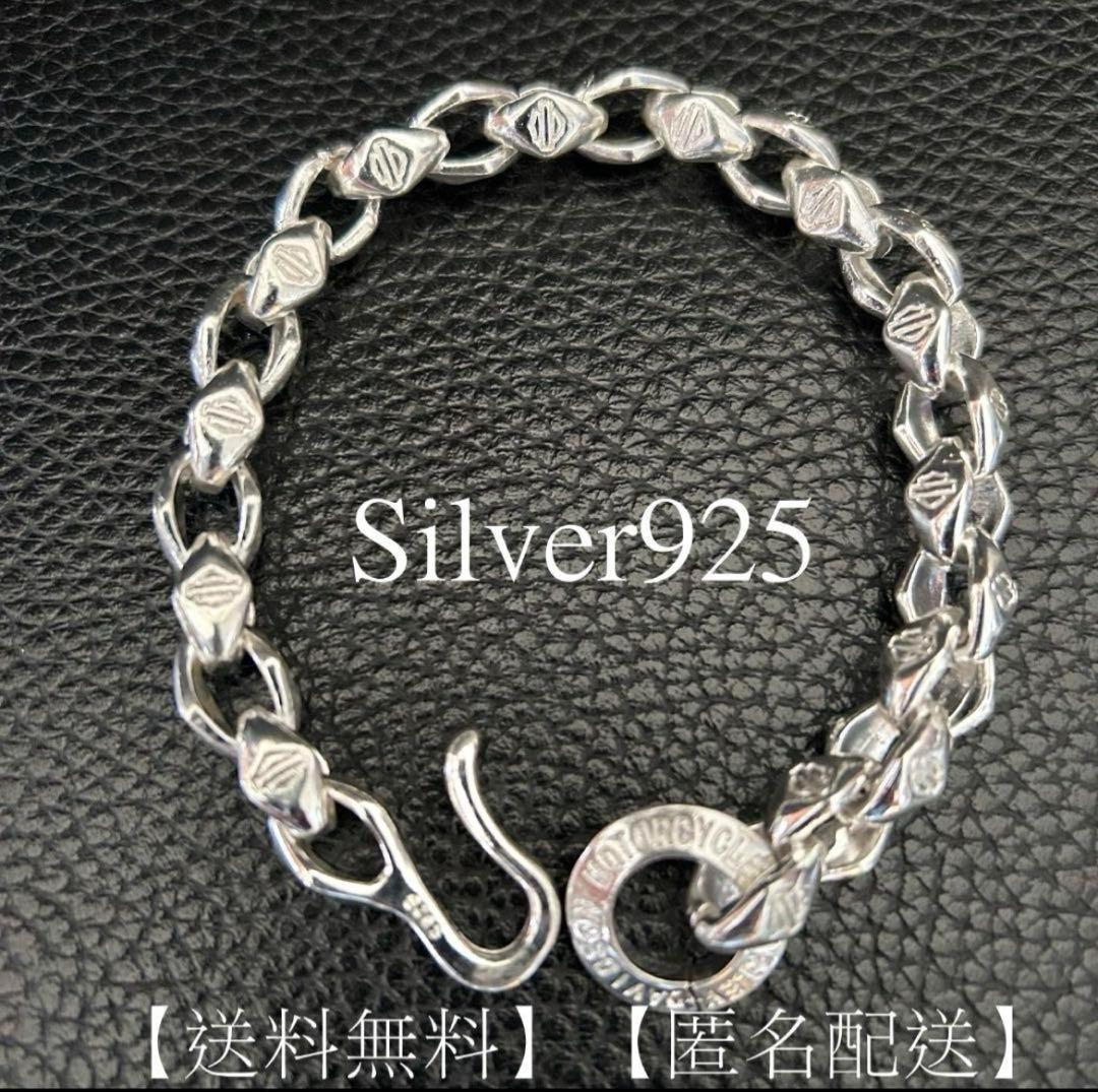 新品未使用80s ハーレーダビットソン ヴィンテージブレスレット シルバー925 80s ハーレーダビットソン ブレスレットヴィンテージ シルバー