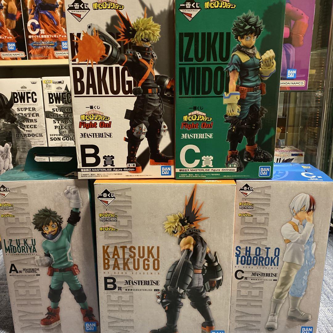 一番くじ 僕のヒーローアカデミア フィギュアまとめ売り 開封品