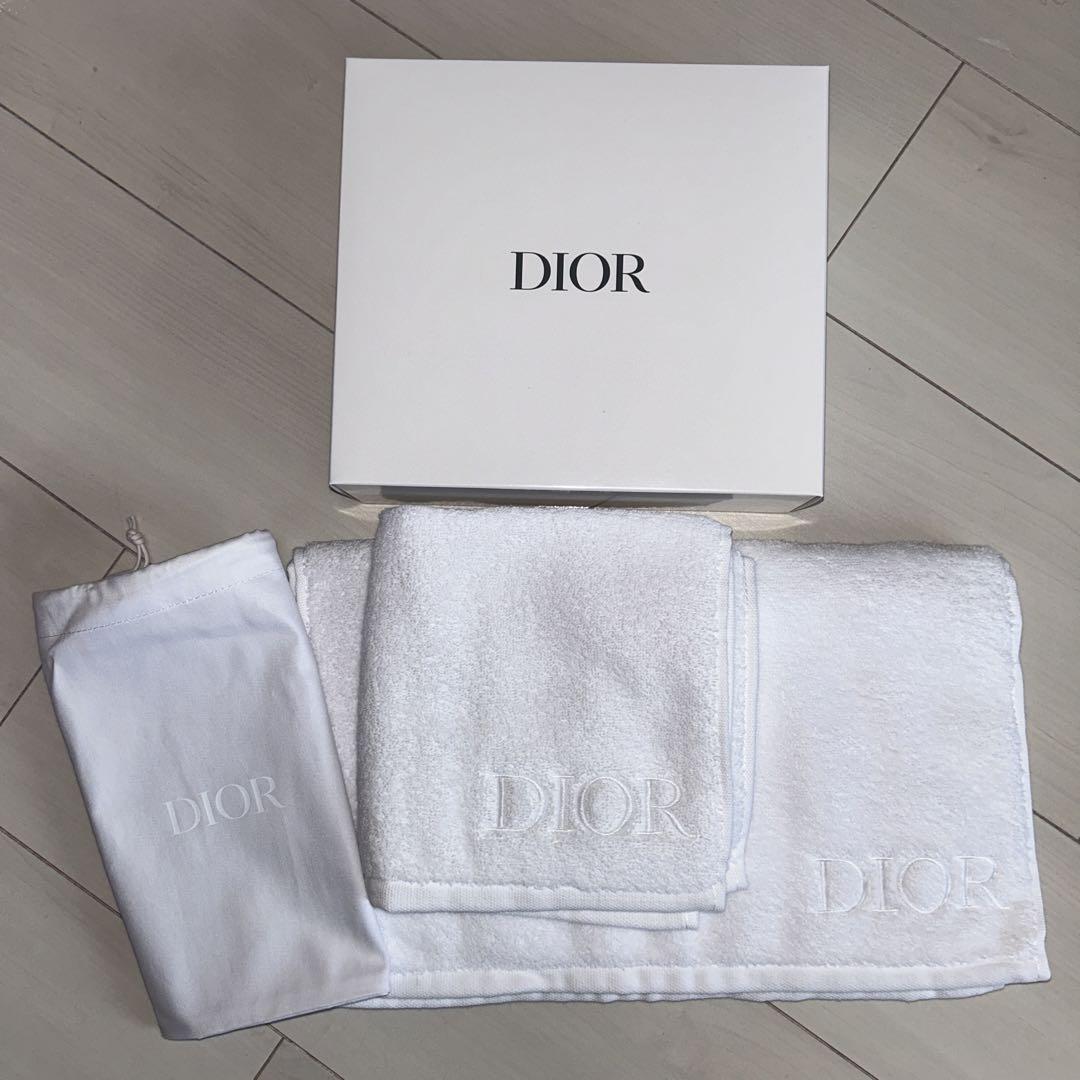 DIORディオール☆タオルセットノベルティ☆未使用