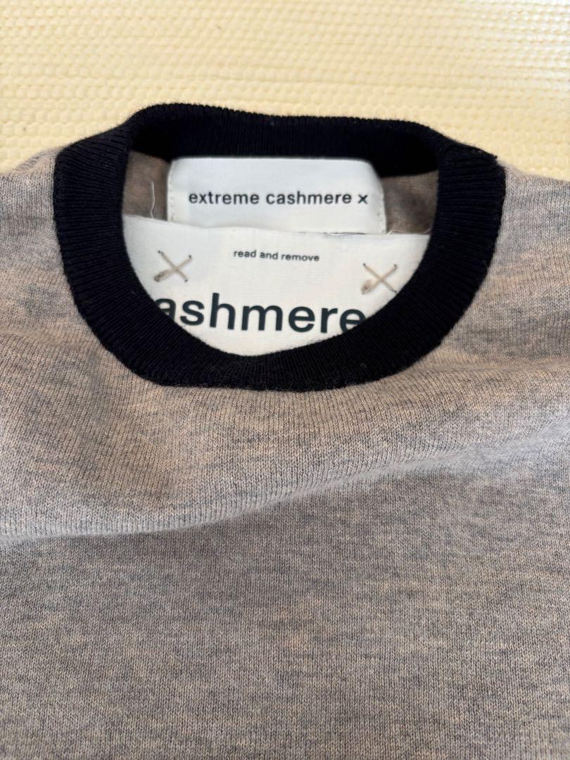extreme cashmere n°339 半袖ニット　エクストリームカシミア