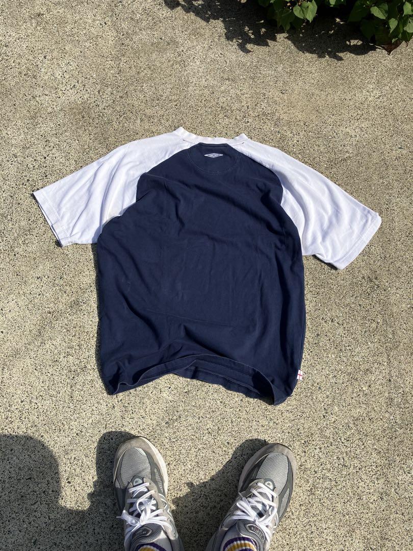 【美品】アンブロxイングランド代表 コットンTシャツ　XL ユニフォーム 美品】アンブロxイングランド代表 コットンTシャツ XL