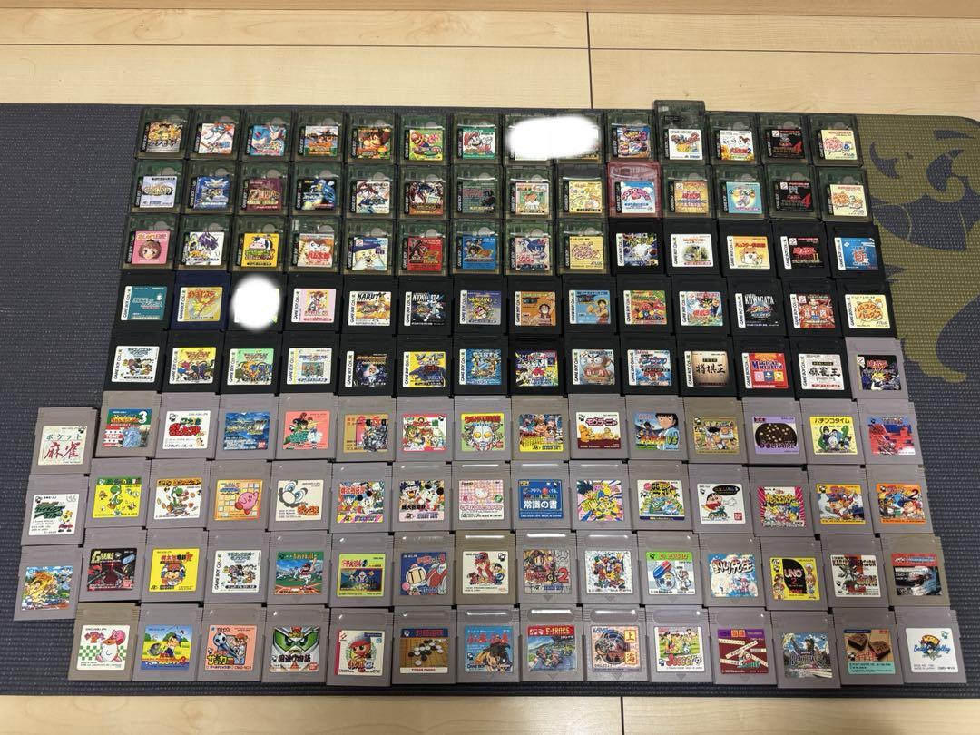ゲームボーイソフト129本まとめ売り
