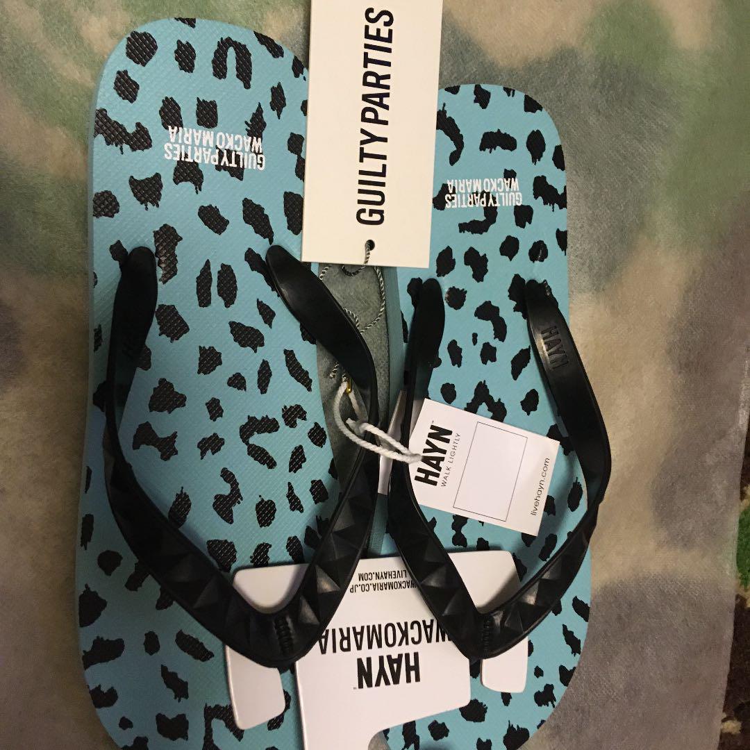 要在庫確認【WACKO MARIA × HAYN】 / LEOPARD BEACH SANDALS 新作☆】*WACKOMARIA* HAYN / LEOPARD BEACH SANDALS (WACKO