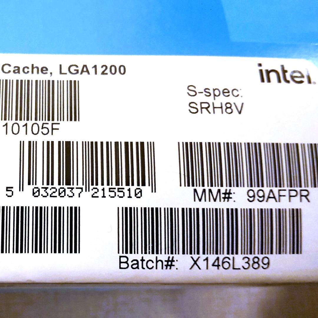 Intel Core i3-10105F 10世代 CPU