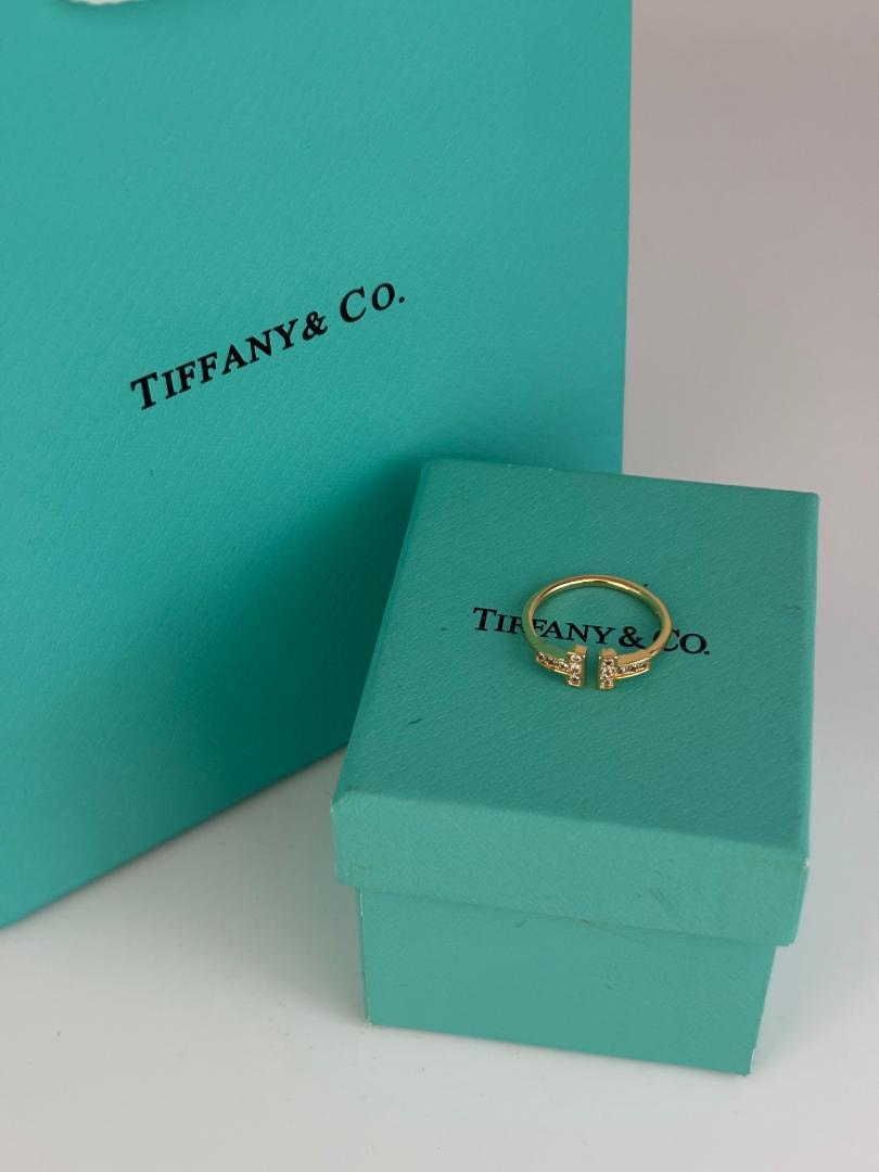 ☆*Tiffany & Co. K18金ゴールド リング 1.5g